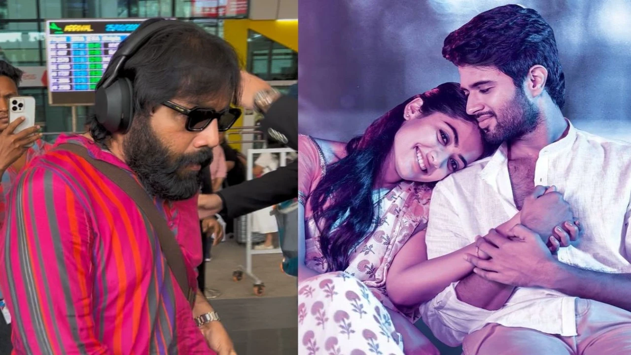 Sandeep Reddy Vanga, Vijay Deverakonda and Rashmika Mandanna
