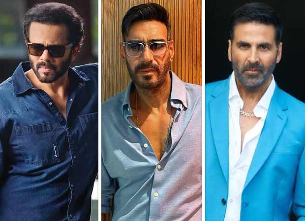 Scoop: Rohit Shetty takes the route of two and two fives for Golmaal 5; Tom and Jerry rivalry established between Ajay Devgan and Akshay Kumar : Bollywood News - Bollywood Hungama