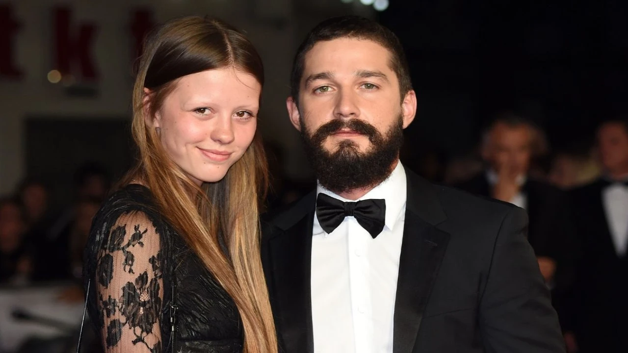 Shia LaBeouf and Mia Goth: courtesy of Getty Images