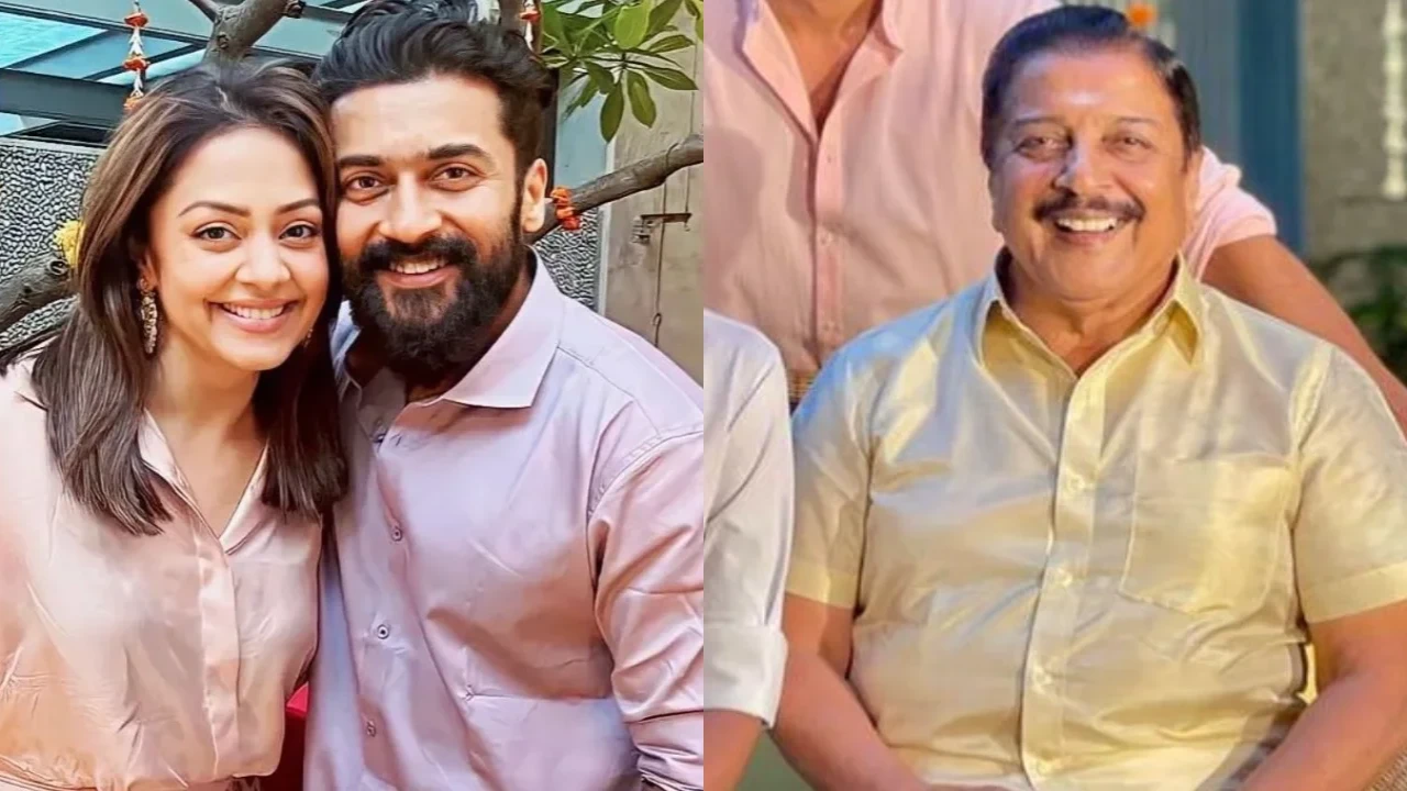 Surya's father Shivakumar reveals how he was initially against his son's relationship with Jyotika: 'I did not accept his love' Suriya’s father Sivakumar on how he initially was against son’s relationship with Jyotika