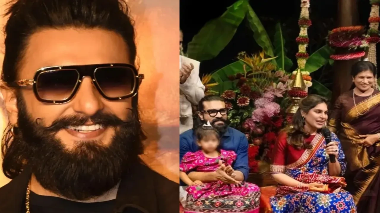 This week in entertainment: Pralay will be Ranveer Singh's most expensive film for Ram Charan, Upasana names her twins (PC: Pinkvilla Archive and Chiranjeevi on X)