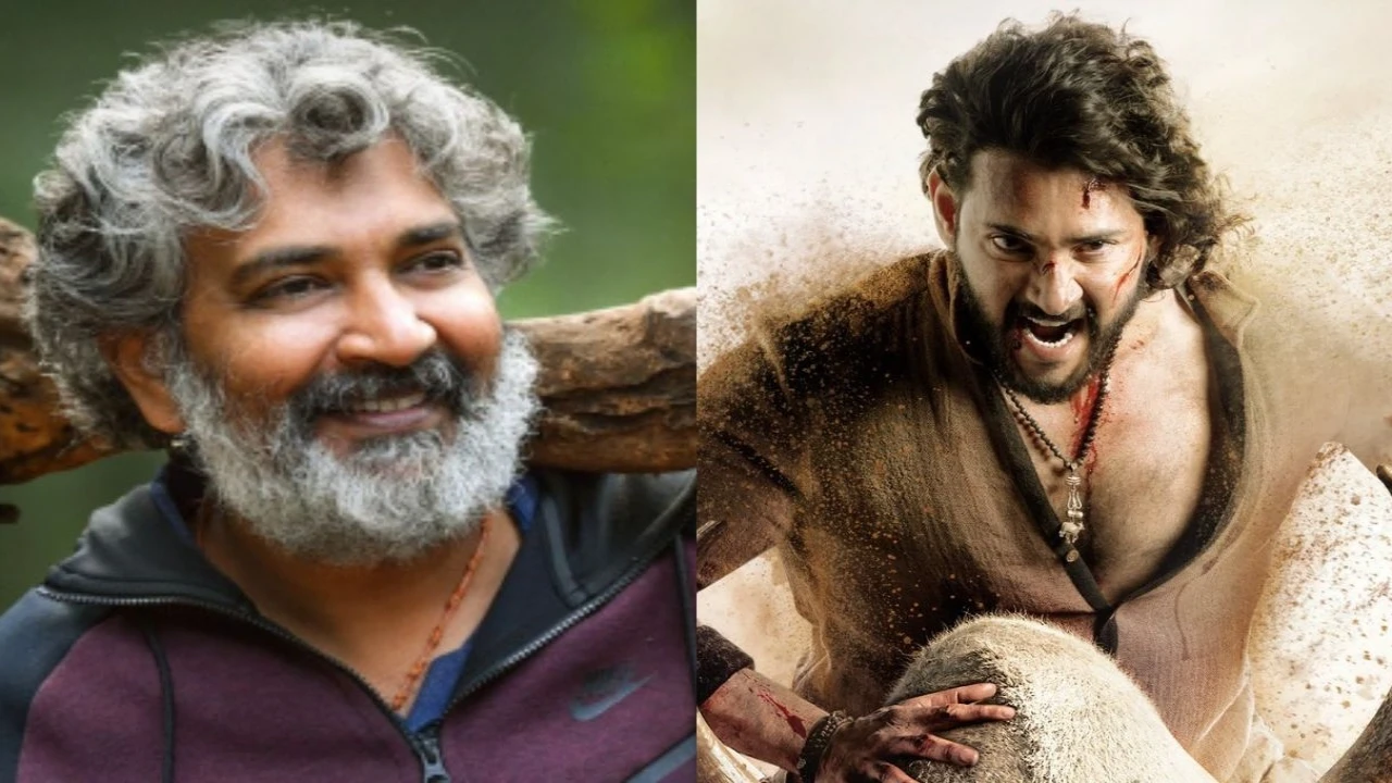 SS Rajamouli, Mahesh Babu in Varanasi: courtesy of RRR's X and Sri Durga Arts's X
