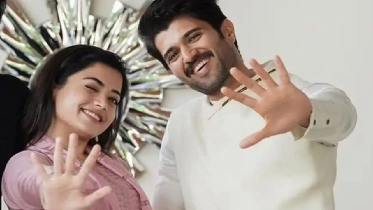 Rashmika Mandanna and Vijay Deverakonda: courtesy of Vijay Deverakonda's Instagram