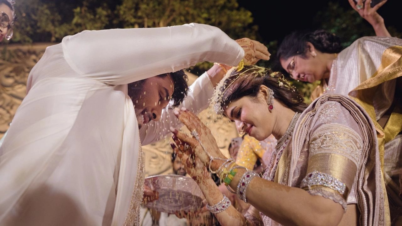 Allu Sirish and Nayanika Reddy Talambaralu Allu Sirish and Nayanika Reddy Talambaralu