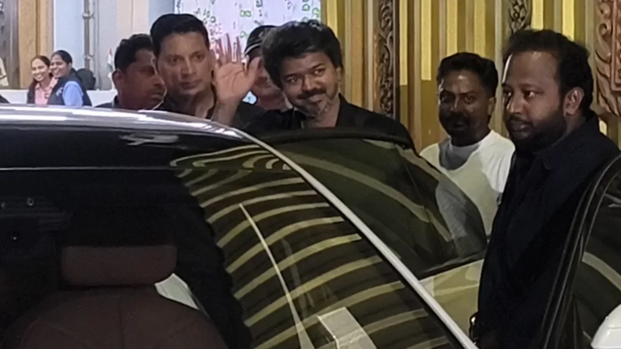 Thalapathy Vijay in Mumbai Thalapathy Vijay in Mumbai