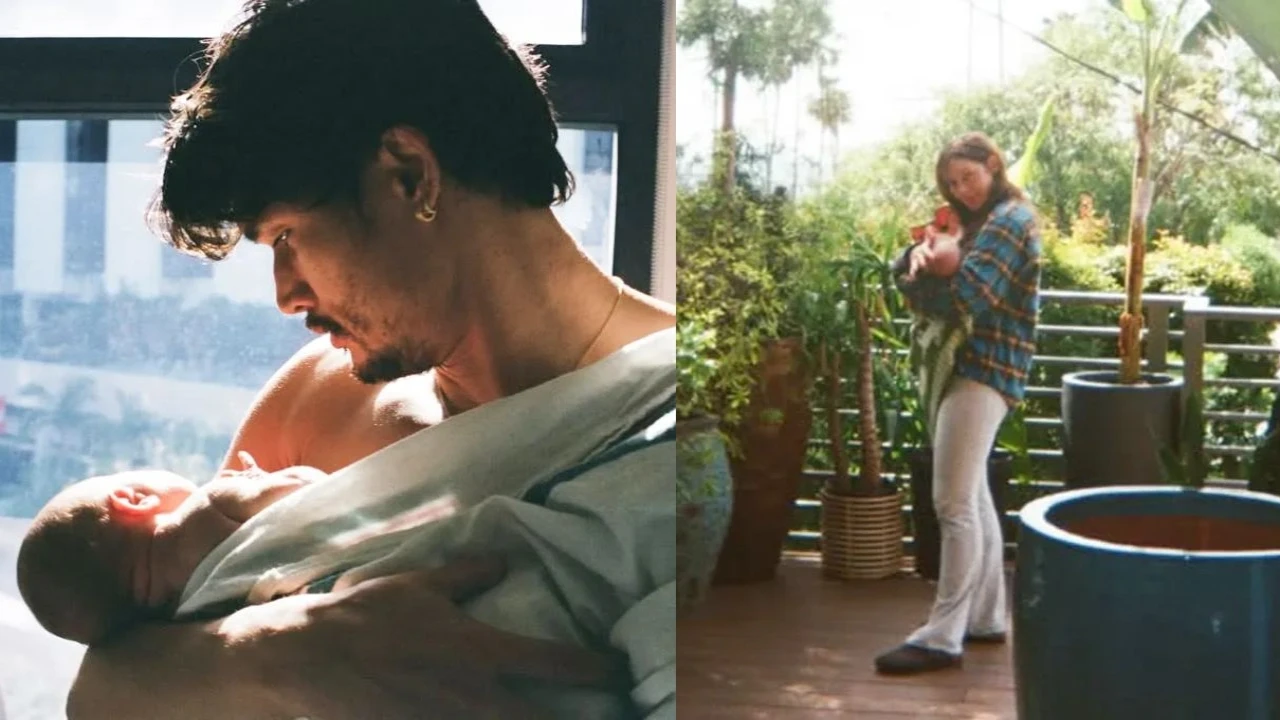 Charles Melton welcomes first child with girlfriend Camille Summers-Valli: 'Our family' Charles Melton: courtesy of Charles Melton's Instagram