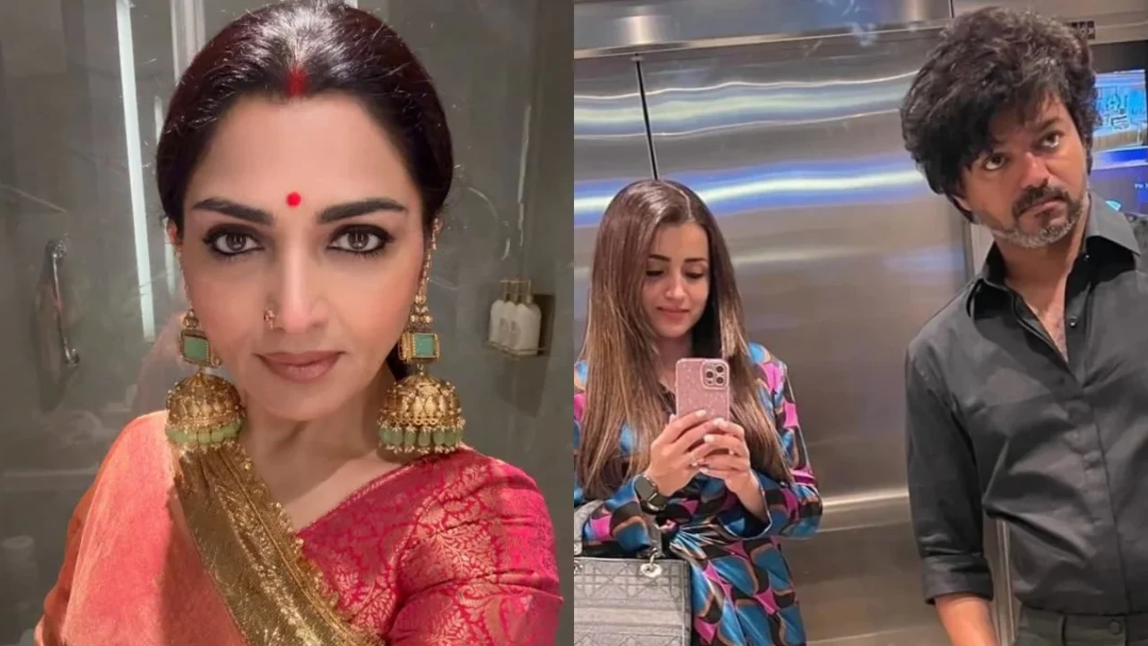 Khushboo Sundar on Thalapathy Vijay and Trisha's alleged relationship: 'She is the most dignified woman I have ever met' Khushboo Sundar on Thalapathy Vijay and Trisha’s alleged relation