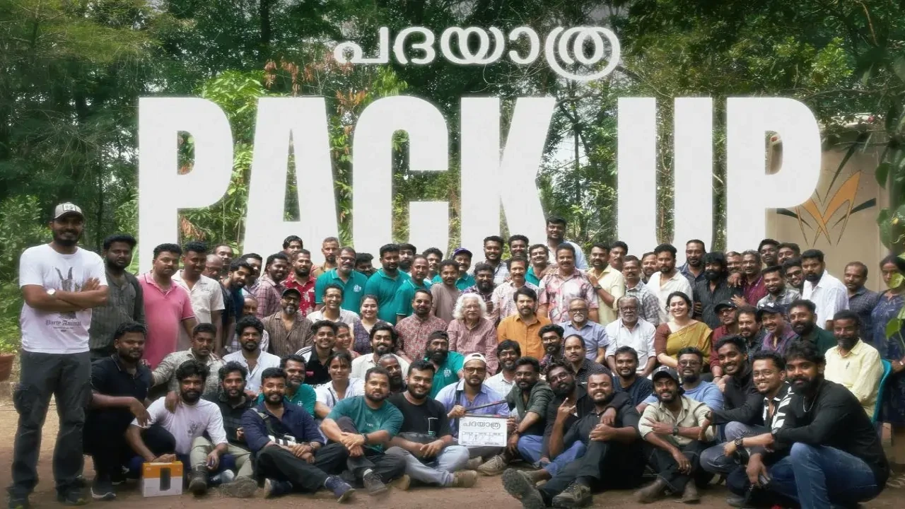 Padayatra Update: Mammootty wraps up shooting for Adoor Gopalakrishnan reunion film Padayaatra: courtesy of MammoottyKampany