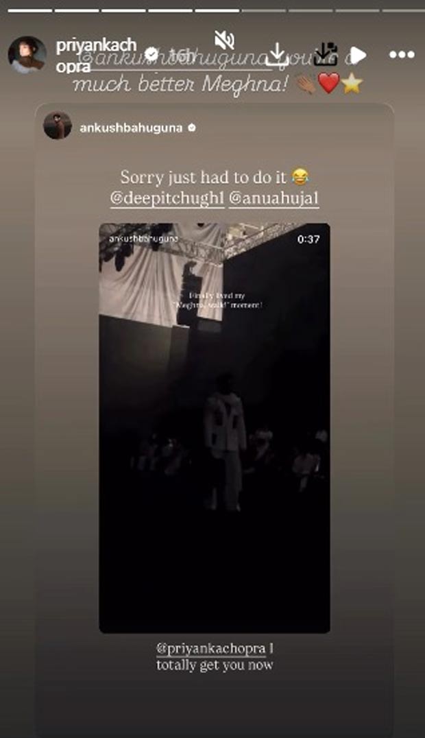 Priyanka Chopra calls Ankush Bahuguna a “better Meghna” after Lakme Fashion Week runway moment : Bollywood News – IHNS Priyanka Chopra called Ankush Bahuguna "'Better Meghna' after her Lakme Fashion Week runway moment