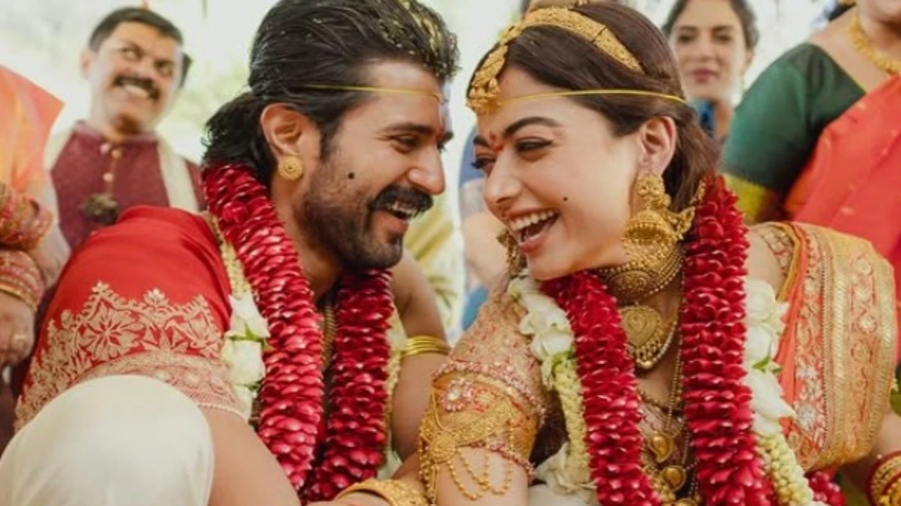 Photos: Vijay Deverakonda, Rashmika Mandanna celebrate one month of marriage with unseen wedding glimpses PICS: Vijay Deverakonda, Rashmika Mandanna celebrate one month of marriage with unseen wedding glimpses
