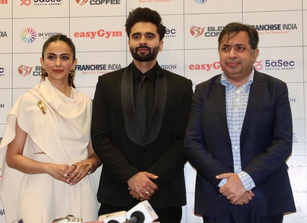 Rakul Preet Singh and Jackky Bhagnani launch global brands EasyGym, 5Ask and Blendz Coffee in India : Bollywood News - Bollywood Hungama