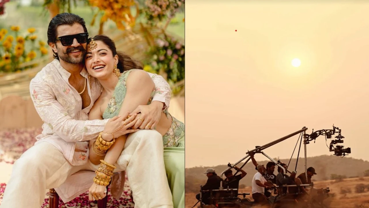 Rashmika Mandanna resumes work less than 3 weeks after marriage, continues shooting for Maisa with Ravindra Pule Rashmika Mandanna and Vijay Deverakonda: courtesy of Rashmika Mandanna's Instagram