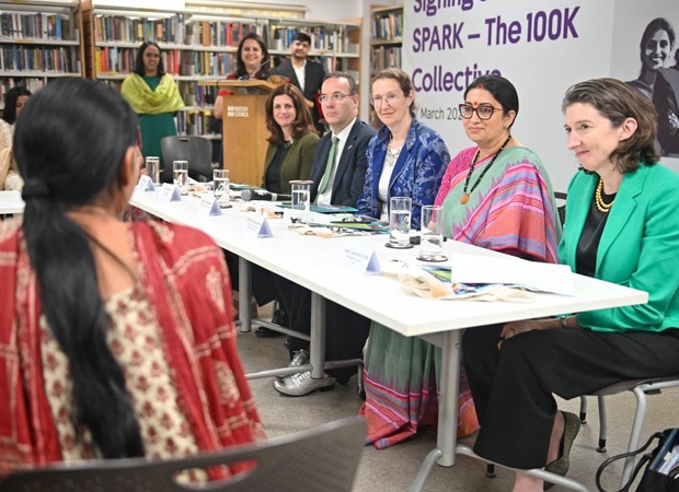 Smriti Irani partners with British Council to support 1 lakh women entrepreneurs in India Smriti Irani, British Council partner to support 1 lakh women entrepreneurs in India
