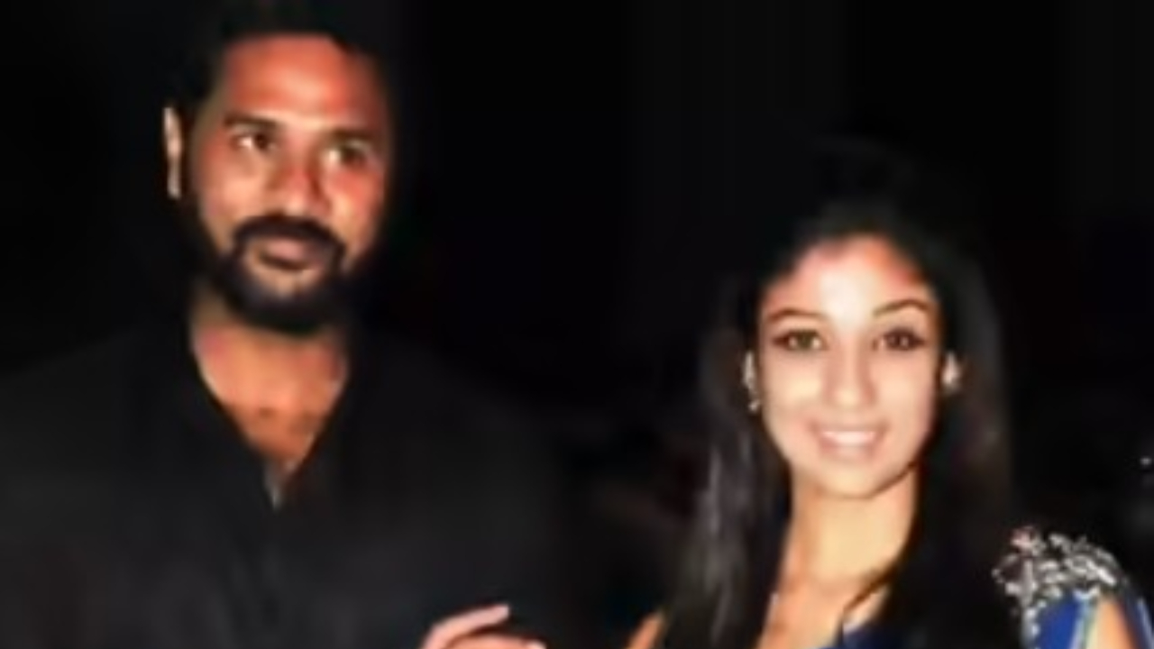 Prabhudeva with Nayanthara Prabhudeva with Nayanthara