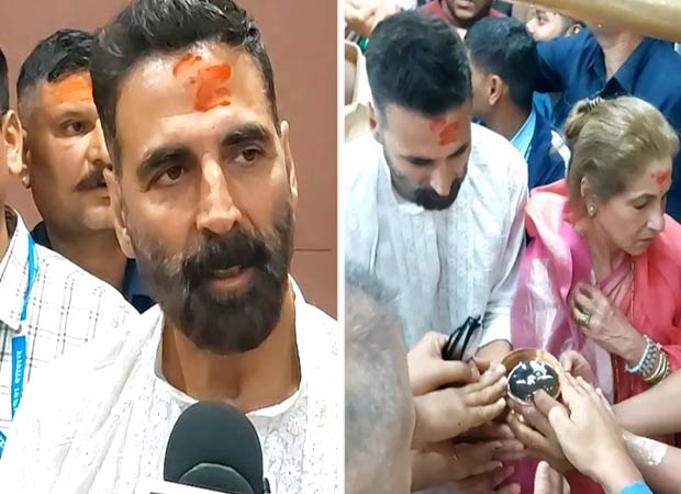 Akshay Kumar visits Mahakaleshwar temple in Ujjain with Dimple Kapadia ahead of Bhoot Bangla release: "I prayed for the entire country" Akshay Kumar visits Mahakaleshwar temple in Ujjain with Dimple Kapadia ahead of the release of Bhoot Bangla: