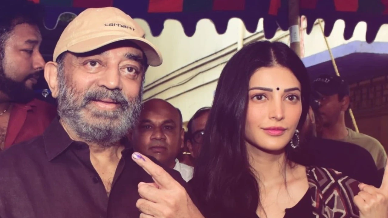 Kamal Haasan, Rajinikanth, Dhanush, Ajith, Shruti Haasan photographed in Chennai; Video Kamal Haasan, Rajinikanth, Dhanush, Ajith, Shruti Haasan get clicked in Chennai; Video