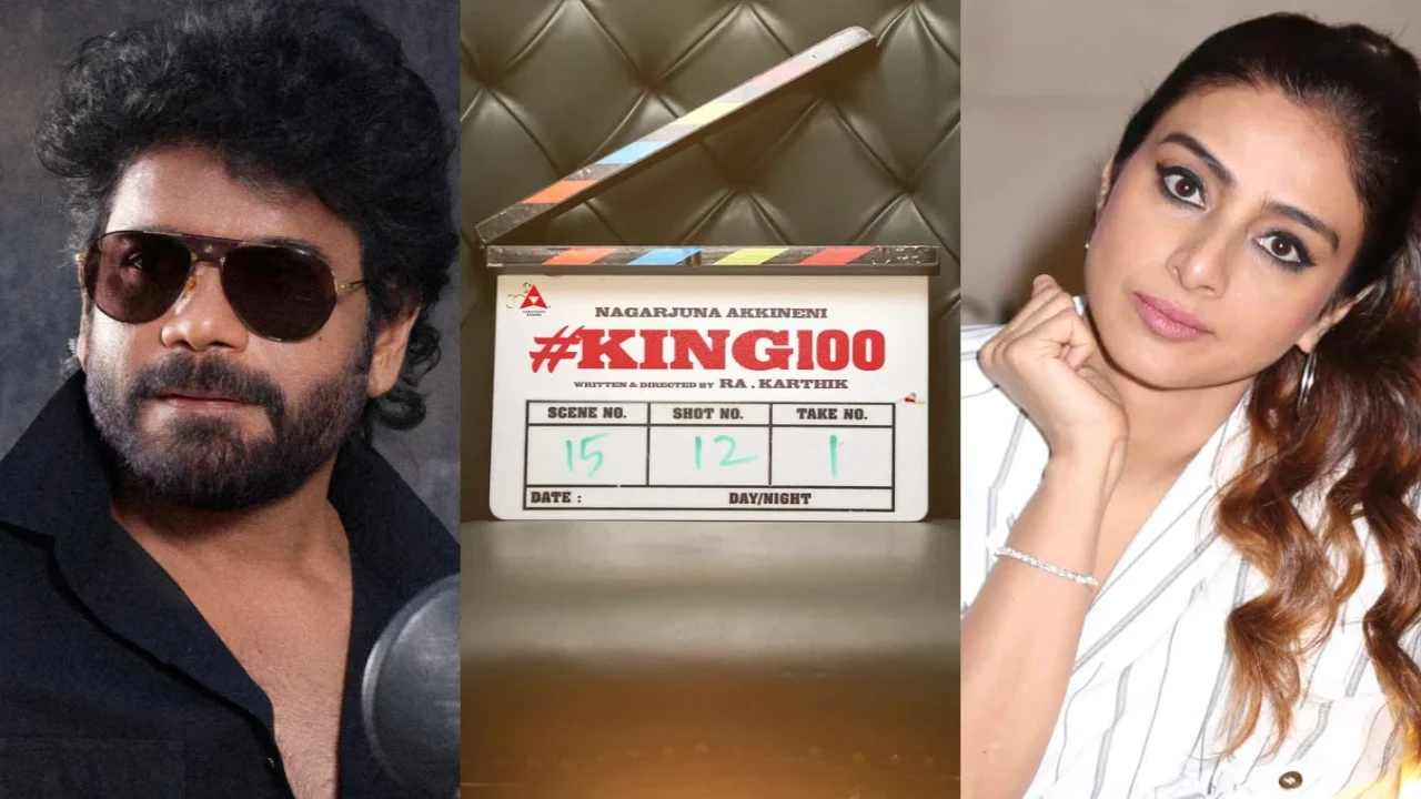 King100: Nagarjuna Akkineni and Tabu to reunite on screen after 28 years; see picture Exes Nagarjuna Akkineni and Tabu to reunite on screens after 28 years with King100