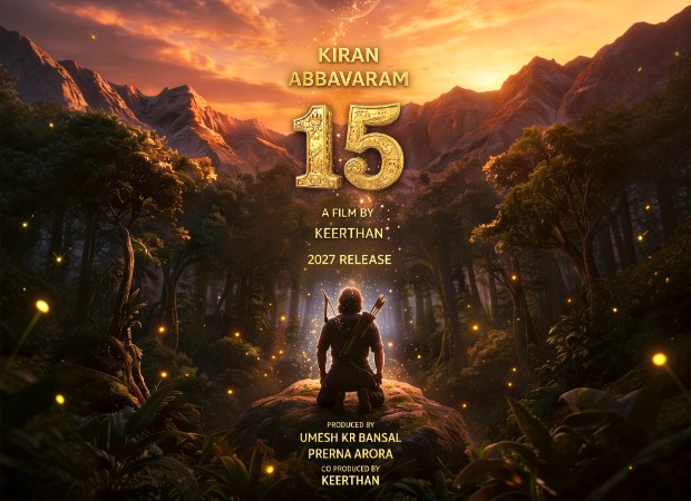 Exclusive: Kiran unveils Abbavaram 15 teaser poster; Zee Studios and Prerna Arora present a grand mythological-fantasy spectacle EXCLUSIVE: Kiran Abbavaram 15 teaser poster unveiled; Zee Studios and Prerna Arora back a visually grand mytho-fantasy spectacle