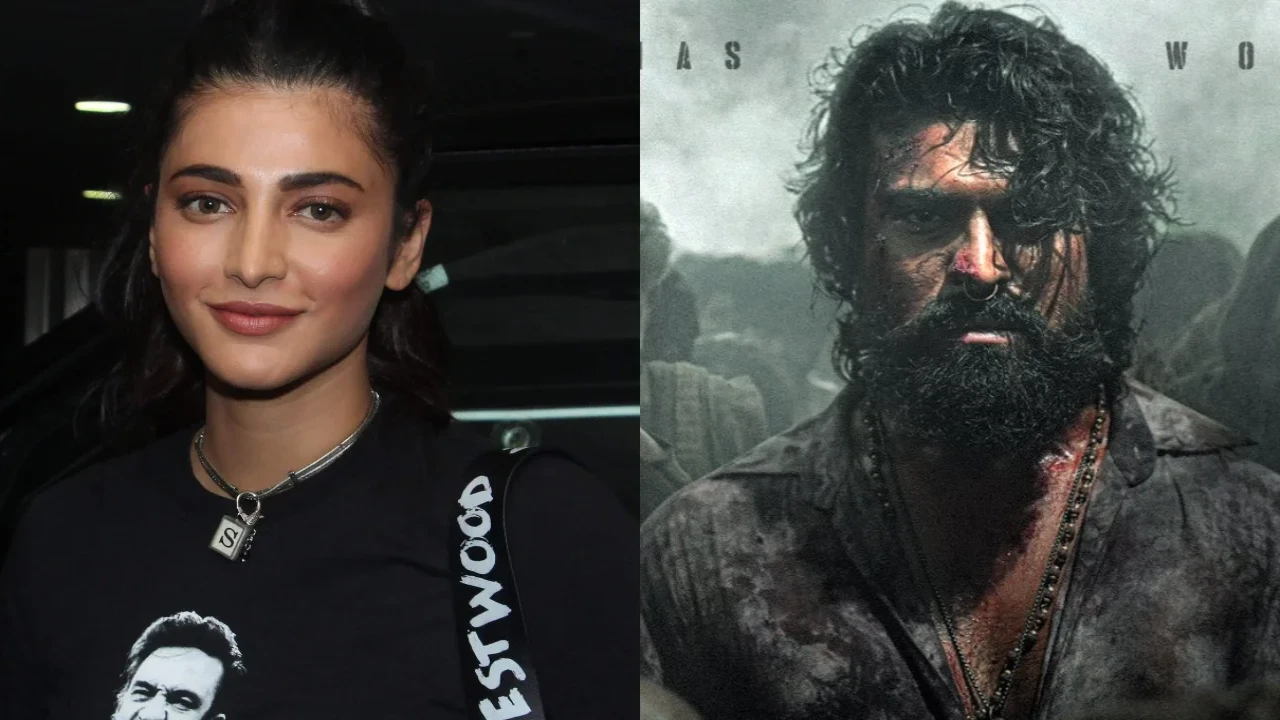 Peddi: Shruti Haasan and not Mrunal Thakur will be seen in dance numbers in Ram Charan's action film? trace Peddi: Not Mrunal Thakur but Shruti Haasan to appear for a dance number in Ram Charan’s action film?