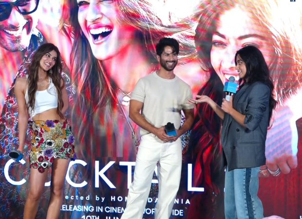 Cocktail 2 song show: Rashmika Mandanna hits the nail on the head with her "Kriti Sanon is so hot!" Created a stir in the house. Comment; Shahid Kapoor calls Kriti and Rashmika "superstars at the peak of their careers" Cocktail 2 song show: Rashmika Mandanna hits the nail on the head with her "Kriti Sanon is so hot!" Created a stir in the house. Comment; Shahid Kapoor calls Kriti and Rashmika "superstars at the peak of their careers"