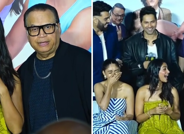 Hai Jawaani Toh Ishq Hona Hai trailer launch: Ramesh Taurani breaks silence on legal dispute with Vashu Bhagnani: "No problem...we are handling it"; Varun sings 'Jeena Laga Hoon' and asks, "Ramesh ji, do you have the rights of this song?" Hai Jawaani Toh Ishq Hona Hai trailer launch: Ramesh Taurani breaks silence on legal dispute with Vashu Bhagnani: "No problem...we are handling it"; Varun sings 'Jeena Laga Hoon' and asks, "Ramesh ji, do you have the rights of this song?"