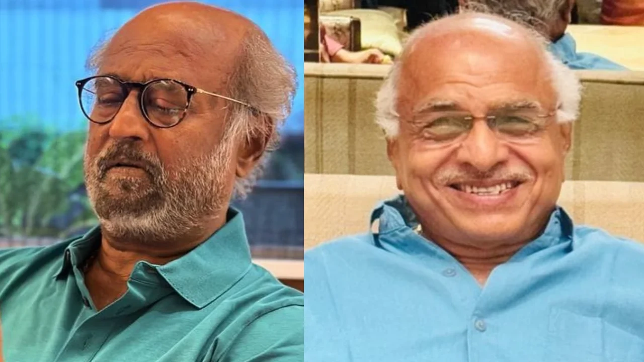 Rajinikanth cries after RB Chaudhary's funeral; Producer reveals initial plans to star in 100th film Rajinikanth breaks down after RB Choudary’s funeral