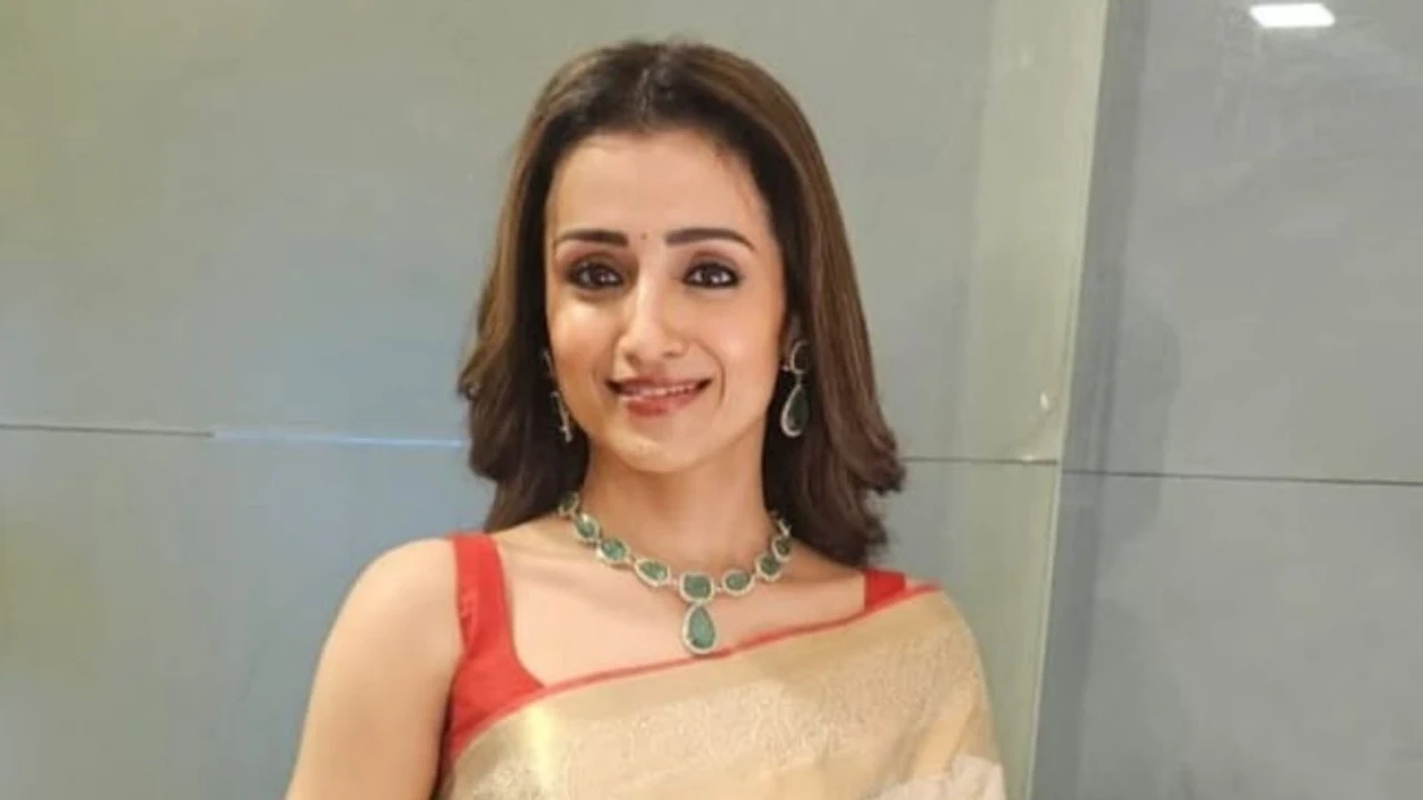 Trisha Krishnan: courtesy of Trisha Krishnan's Instagram