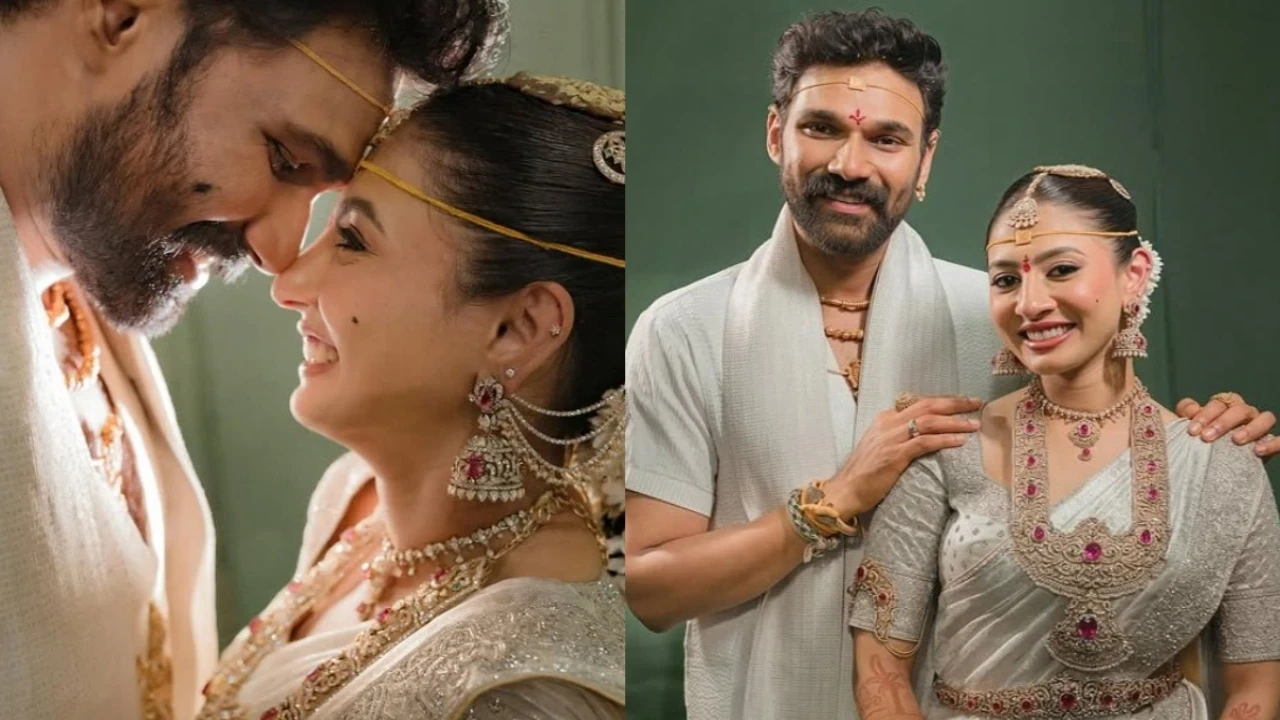 'World, meet my wife': Bellamkonda Sai Srinivas makes heartfelt introduction to Kavya Reddy, shares beautiful wedding photos ‘World, meet my wife’: Bellamkonda Sai Sreenivas introduces Kavya Reddy with heartfelt note, shares beautiful wedding PHOTOS