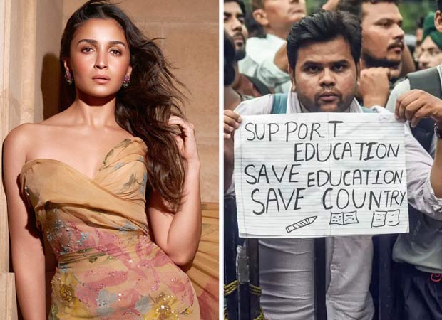Alia Bhatt supports students in heartfelt note amid NEET protests: "Their courage humbles me" Alia Bhatt backs students amid NEET protest in heartfelt note: “Their courage humbles me”
