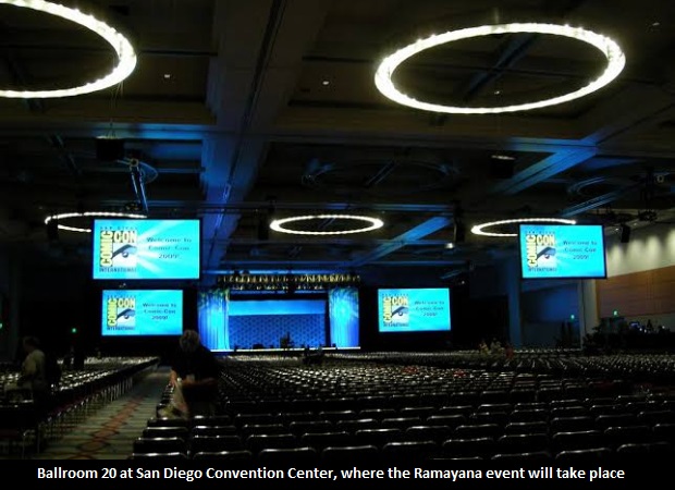 Ramayan makes history at San Diego Comic-Con: 'International superstars' Ranbir Kapoor and Yash to unveil the trailer with live performance and special surprises in the massive 4,800-seat Ballroom 20. Ramayan makes history at San Diego Comic-Con: 'International superstars' Ranbir Kapoor and Yash to unveil the trailer with live performance and special surprises in the massive 4,800-seat Ballroom 20.